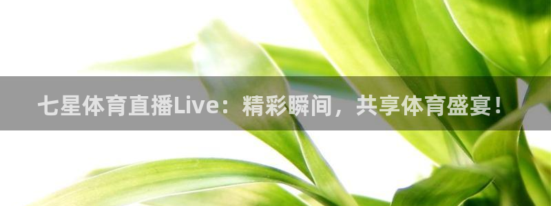 下载飞速直播nba：七星体育直播Live：精彩瞬间，共享体育盛宴！